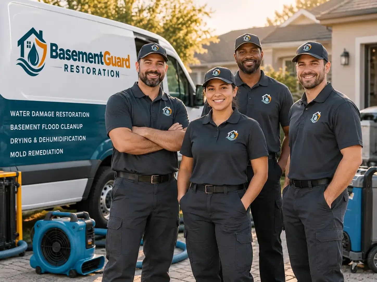Basement Water Damage Restoration company in Foster City, MI